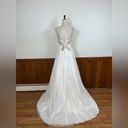 Beautiful St. Pucchi Sposa Embroidered Mesh Wedding Gown! Size 10 Photo 3