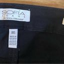 Sofia Vergara  Women’s NWT Black Melisa Jeans High Rise Flare Size 10 Short 10S Photo 4