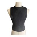 LA Hearts -BLACK RIBBED SWEATER TOP-SIZE SMALL Gorgeous black sweater top, sleeveless, super stretchy, excellent condition, size small Measurements: Bust: armpit to armpit 14-20 Length: shoulder seam to bottom 16 1/2 inches Photo 3