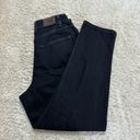 L.L.Bean  Women’s comfort fit Black Jeans size 14 Photo 4