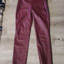 Bar III  Faux Leather Pants XS Photo 0