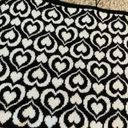 Cider Black and white heart patterned crop sleeveless top never worn Photo 2