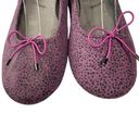 Sanuk  Prima Yoga, purple Animal Print,scrunched,Traction Ballerina Flats Size 8 Photo 3