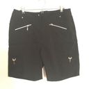 Bermuda Jamie Sadock Black  Shorts Size 12 Photo 0