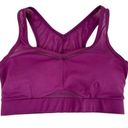 Harper Cleo  Womens Small Sports Bra Glow Bralet Violet Purple Padded Mesh Photo 0