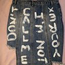 Signature 8 Love Kills Jeans Skirt Photo 1