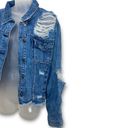 Cello  Distressed Jean Jacket Photo 3