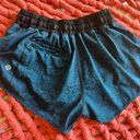 Lululemon Blue and black pattern  shorts Photo 7