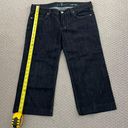 7 For All Mankind 7FAM -Crop Dojo MillerDk wash- Size 32 Photo 7