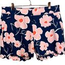 Isaac Mizrahi  Floral Scallop Hem Shorts 12 Photo 0