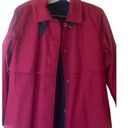 London Fog Vtg 70s/80s USA  Warm Removable Liner Red Trench Coat Jacket 10 M Photo 1