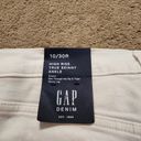 Gap  high rise true skinny ankle jeans white size 10 regular Photo 2