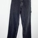 Brandy Melville  John Galt Black Denim High-Rise Jeans Carpenter Grunge Women 26 Photo 7