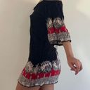 Angie Crochet Printed Mini Dress Photo 1