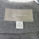 Croft & Barrow  Gray Wool Double-Breasted Wool Peacoat Medium Preppy Photo 3