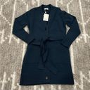 Krass&co  Wool and Cashmere Tie Waist Button Down Cardigan Sweater XS Photo 0