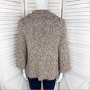 Coldwater Creek  Rainbow Confetti Cardigan Sweater Small Beige 3/4 Bell Sleeve Photo 9