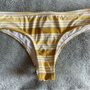 Rhythm . Trinidad Striped Bikini Set in Chartreuse Size Medium Photo 2