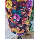 Pure Energy  Women Multicolor Polyester V-Neck Short Sleeve Knee Length Dress 2X Photo 3