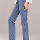 Abercrombie & Fitch Ultra High Rise Ankle Straight Jean Photo 3