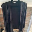 Zenana Outfitters  Black Long Sleeve Open front Cardigan size small Photo 2