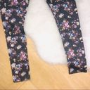 Jessica Simpson  fall and winter gray comfy floral leggings size M Photo 1