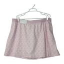 Lady Hagen  SIDE PLEAT SKORT WOMENS SIZE XXL PINK SEASHELLS GOLF ACTIVEWEAR Photo 0