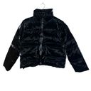 Topshop  Sheen Puffer Jacker with Removable Sleeves - Shiny Black Photo 2