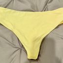 Zaful Yellow Thong Bikini Swim Suit Bottom Photo 1