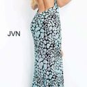 Jovani Prom Dress- Black And Teal Sparkly Dress:  JVN JVN05739 DRESS Photo 1