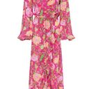 Rococo  Sand Chloe Wrap Maxi Dress in Pink XLarge Womens Long Gown Photo 8