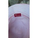 Pacific&Co San Diego Hat  red & white striped wide brim sunhat Photo 3