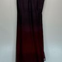 Kay Unger NEW  New York Burgundy to Deep Purple Ombré Sleeveless Wrap Dress Sz 10 Photo 9