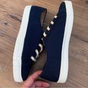 Jack Rogers Wren + Glory X   Blue Canvas Sneakers Shoes Size 7.5 Photo 3