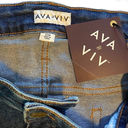 Ava & Viv NWT ~  Dark Wash Denim Blue Jean High Rise Shorts ~ Women's Plus 22W Photo 3