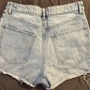 ZARA high rise denim shorts Photo 2