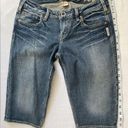 Silver Jeans  Denim Bermuda‎ Shorts Womens Size 26 Blue Medium Wash Photo 5