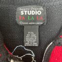 Designer Originals Studio Fa La La America Limited Snowman Zip Up Sweater Photo 2