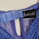 Frederick's of Hollywood  Negligee Lace Slit Sophie Babydoll Bow Size Medium Sexy Photo 2
