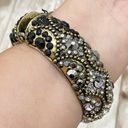 Cookie Lee NWT  Crystal Hinged Bangle Bracelet Photo 8