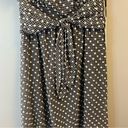 Calvin Klein  Dress Black & White Embroidery Ditsy Print Vintage-y Midi Sz 4 NWT Photo 6