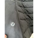 Lululemon  Down For It All Vest Black Puffer Full Zip Women's 4 Sleeveless Run Photo 3