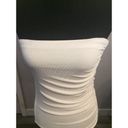 Naked Wardrobe New  White Ruched Tube Top Medium M Photo 1