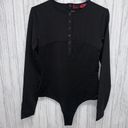 n:philanthropy Womens Size L  Bruna Bodysuit Black NWT Photo 2