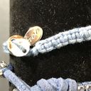 American Eagle Pair of Rope Cord Rhinestone Bracelet Blue  Outfitters AEO Photo 4