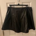 &merci Black Pleather Skirt Photo 1