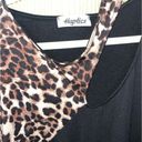 Harper Haptics‎ By Holly  Leopard Print Peekaboo Shirt Size Medium Photo 4