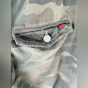 Sundry  Camo Camouflage Drawstring Waist Army Green Brown Jogger Pants Size 0 Photo 10