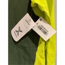 Xersion High Visibility Rain Jacket--NEW Green 2 Tone w/Hood Zipper L/S XSmall Photo 1