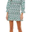 TCEC | Floral Smocked Mini Dress | S | Green | CD02369 | Sample Sale Photo 0